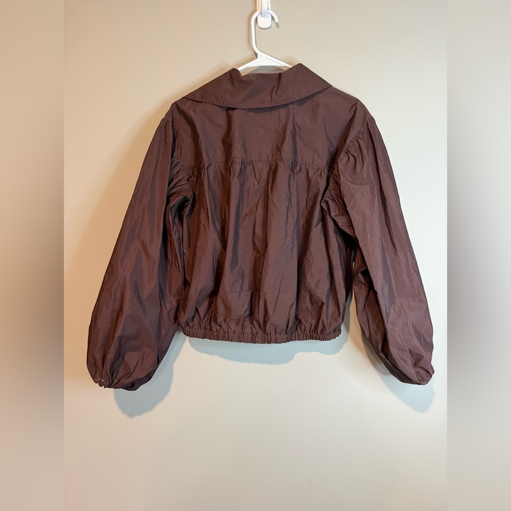 Rohe Brown Petale Long Sleeve Top Size 4 - Picture 11 of 13